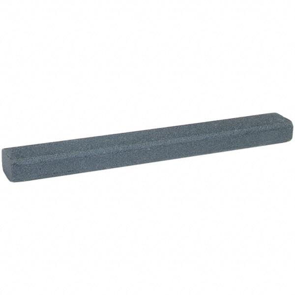 Norton - 10" Long x 1-1/4" Wide x 3/4" Thick, Silicon Carbide Sharpening Stone - Flat Stone, Coarse Grade - Americas Industrial Supply