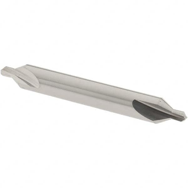 OSG - 1/4 Plain Cut 60° Incl Angle Solid Carbide Combo Drill & Countersink - Americas Industrial Supply