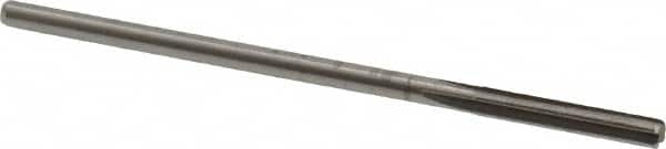 Hertel - 2.5mm Solid Carbide 4 Flute Chucking Reamer - Straight Flute, Straight Shank, 5/8" Flute Length, 2-1/4" OAL - Americas Industrial Supply