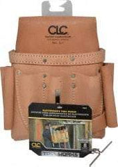 CLC - 8 Pocket Electrician's Holster - Leather - Americas Industrial Supply