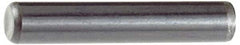 Holo-Krome - 1/4" Diam x 1/2" Pin Length 4000 Alloy Steel Oversized Dowel Pin - Black Luster Finish, C 47-58 & C 60 (Surface) Hardness, 1 Beveled & 1 Rounded End - Americas Industrial Supply