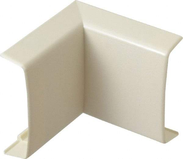 Wiremold - 2-1/2 Inch Long, Raceway Elbow End - Ivory, For Use with Wiremold 2300 Series Raceways - Americas Industrial Supply