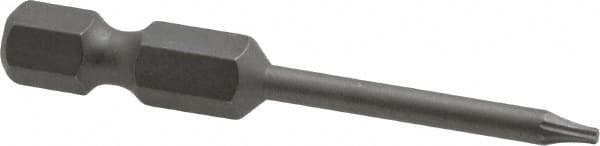 Wera - T5 Torx Bit - 1/4" Hex Drive, 2" OAL - Americas Industrial Supply