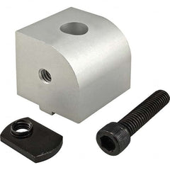 80/20 Inc. - 1-1/2" Wide x 1-1/2" High x 1-1/2" Long Open Shelving 90 Degree Pivot Nub - Americas Industrial Supply