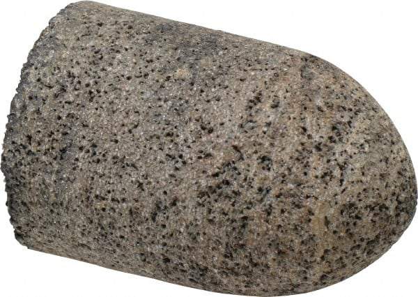 Grier Abrasives - Type 16, 2" Max Diam, 3" Head Thickness, 16 Grit Cone - Aluminum Oxide, Very Coarse Grade, 5/8-11 Shank Thread - Americas Industrial Supply
