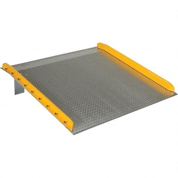 Vestil - Aluminum Dock Plate - 60" Long x 72" Wide x 10" High - Americas Industrial Supply