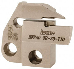 Iscar - 3mm Groove Width, 10mm Max Depth of Cut, Right Hand Cut, HFPAD Indexable Grooving Blade - GRIP, HGN-C, HGN-J, HGN-UT, HGPL Insert Style, Series Modular Grip - Americas Industrial Supply