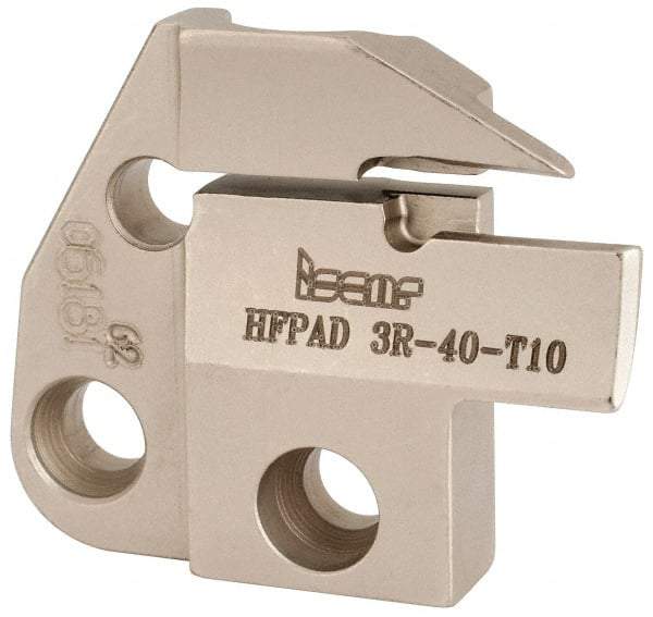 Iscar - 3mm Groove Width, 10mm Max Depth of Cut, Right Hand Cut, HFPAD Indexable Grooving Blade - GRIP, HGN-C, HGN-J, HGN-UT, HGPL Insert Style, Series Modular Grip - Americas Industrial Supply
