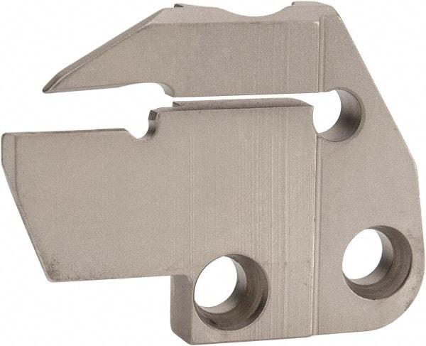 Iscar - 3mm Groove Width, 18mm Max Depth of Cut, Left Hand Cut, HFPAD Indexable Grooving Blade - GRIP, HGN-C, HGN-J, HGN-UT, HGPL Insert Style, Series Modular Grip - Americas Industrial Supply