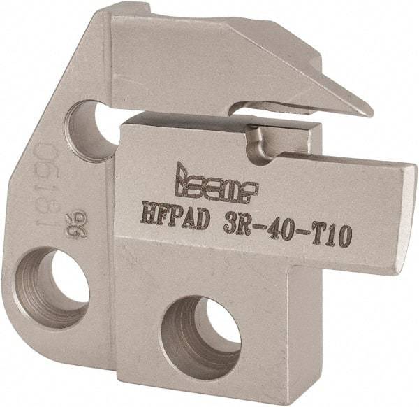 Iscar - 3mm Groove Width, 18mm Max Depth of Cut, Right Hand Cut, HFPAD Indexable Grooving Blade - GRIP, HGN-C, HGN-J, HGN-UT, HGPL Insert Style, Series Modular Grip - Americas Industrial Supply