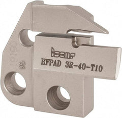 Iscar - 3mm Groove Width, 18mm Max Depth of Cut, Right Hand Cut, HFPAD Indexable Grooving Blade - GRIP, HGN-C, HGN-J, HGN-UT, HGPL Insert Style, Series Modular Grip - Americas Industrial Supply