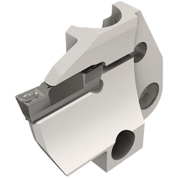 Iscar - 4mm Groove Width, 20mm Max Depth of Cut, Left Hand Cut, HFPAD Indexable Grooving Blade - DGN/DGNC/DGNM-C, DGNM-J/JS/JT, DGN-UT/UA, GRIP, HFPR/L, HGPL Insert Style, Series Modular Grip - Americas Industrial Supply