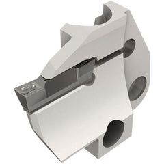 Iscar - 4mm Groove Width, 20mm Max Depth of Cut, Left Hand Cut, HFPAD Indexable Grooving Blade - DGN/DGNC/DGNM-C, DGNM-J/JS/JT, DGN-UT/UA, GRIP, HFPR/L, HGPL Insert Style, Series Modular Grip - Americas Industrial Supply