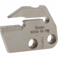 Iscar - Right Hand Cut, 5mm Insert Width, Cutoff & Grooving Support Blade for Indexables - 20mm Max Depth of Cut, 6mm Head Projection - Americas Industrial Supply