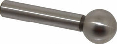 Gibraltar - 1/2" Ball Diam, 1/4" Shank Diam, Steel Inspection Tooling Ball - Slip-Fit Shank, 1-1/2" Ball Center to Shank Bottom - Americas Industrial Supply