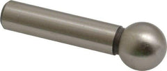 Gibraltar - 1/2" Ball Diam, 5/16" Shank Diam, Steel Inspection Tooling Ball - Slip-Fit Shank, 1-1/2" Ball Center to Shank Bottom - Americas Industrial Supply