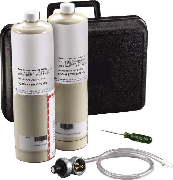 3M - CO Calibration Kit for SAR CO Monitoring - Black, Compatible with Portable Filter & Regulator Panels - Americas Industrial Supply