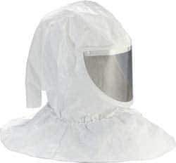 3M - Universal Size, PAPR/SAR Compatible Hood - White - Americas Industrial Supply