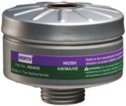 North - Ammonia & Methylamine Protection PAPR HEPA Cartridge/Filter Combination - Green/Purple - Americas Industrial Supply