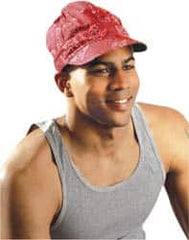 OccuNomix - Size Universal Welding Baseball Cap - Canvas & Cotton, Black, Solid Pattern - Americas Industrial Supply