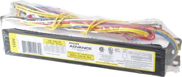 Philips Advance - 2 Lamp, 120 Volt, 0.32 to 0.57 Amp, 0 to 39 Watt, Programmed Start, Electronic, Dimmable Fluorescent Ballast - 1.00/0.05, 1.05/0.05 Ballast Factor, T8, T8/U Lamp - Americas Industrial Supply