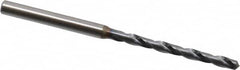 OSG - #31 130° Powdered Metal Jobber Drill - V Finish, Right Hand Cut, Spiral Flute, Straight Shank, 68mm OAL, Standard Point - Americas Industrial Supply