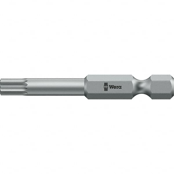 Wera - #10 Multi-Point Socket Insert Screwdriver Bit - 2" OAL - Americas Industrial Supply