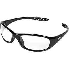 KleenGuard - Safety Glasses - CLR A/F LENS BLK FRM V40 HELLRAISER SFTY GLS - Americas Industrial Supply