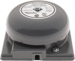 Edwards Signaling - 4" Diam, 24 VDC Bell - 0.062 Amps, 90 Decibles at 10', Vibrating, Waterproof - Americas Industrial Supply