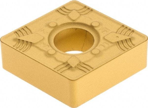 Iscar - CNMG432 NR Grade IC9350 Carbide Turning Insert - TiCN/Al2O3/TiN Finish, 80° Diamond, 1/2" Inscr Circle, 3/16" Thick, 1/32" Corner Radius - Americas Industrial Supply