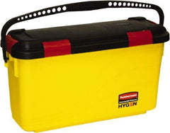 Rubbermaid - Plastic Bucket - 23.88" Long x 346.2mm High x 9-1/2" Wide, Yellow - Americas Industrial Supply