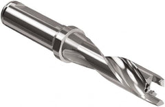 Seco - 12.5 to 12.99mm Diam, 3xD, 39mm Max Depth, 5/8" Shank Diam, 1.87" Flute, 4-1/4" OAL, Replaceable Tip Drill - SD403 Toolholder, Series Crownloc Plus - Americas Industrial Supply