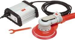 3M - 6 Inch Pad, 10,000 OPM, Electric Orbital Sander - Round, Palm Sander, 5 Amps - Americas Industrial Supply