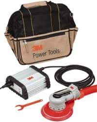 3M - 6 Inch Pad, 10,000 OPM, Electric Orbital Sander - Round, Palm Sander, 5 Amps - Americas Industrial Supply