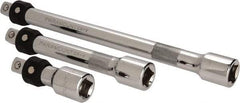 Paramount - 1/2" Drive Socket Locking Extension Set - 3 Pieces, Includes 3, 6, 10" Lengths - Americas Industrial Supply