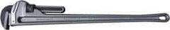 Paramount - 36" Aluminum Straight Pipe Wrench - 5" Pipe Capacity - Americas Industrial Supply