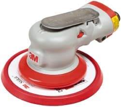 3M - 12,000 OPM, 17 CFM Air Consumption, 90 psi Air Pressure, Palm Air Orbital Sander - Round Pad, - Americas Industrial Supply