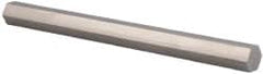 Value Collection - 9/16 Inch Width Across Flats, 304 Stainless Steel Hexagon Bar - 72 Inch Long - Americas Industrial Supply
