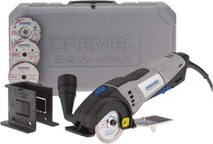 Dremel - 6 Amps, 3" Blade Diam, 17,000 RPM, Electric Circular Saw - 120 Volts, 7' Cord Length, 7/16" Arbor Hole, Left Blade - Americas Industrial Supply