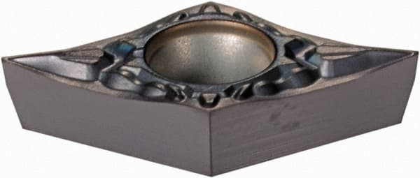 Tungaloy - DCGT32.50.5 FN-JS Grade SH730 Carbide Turning Insert - 55° Diamond, 3/8" Inscr Circle, 5/32" Thick, 0.008" Corner Radius - Americas Industrial Supply
