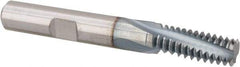 Emuge - 3/8-16 UNC, 0.301" Cutting Diam, 3 Flute, Solid Carbide Helical Flute Thread Mill - Internal Thread, 0.78" LOC, 2-1/2" OAL, 5/16" Shank Diam - Americas Industrial Supply