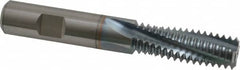 Emuge - 7/8-9 UNC, 0.621" Cutting Diam, 4 Flute, Solid Carbide Helical Flute Thread Mill - Internal Thread, 1.829" LOC, 4-1/4" OAL, 5/8" Shank Diam - Americas Industrial Supply