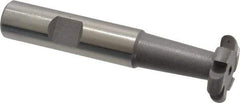 Value Collection - 3/32" Radius, 3/16" Circle Diam, 7/8" Cutter Diam, Shank Connection, Convex Radius Cutter - 1/2" Shank Diam, 3" OAL, High Speed Steel, Uncoated, 6 Teeth, Weldon Flat - Americas Industrial Supply