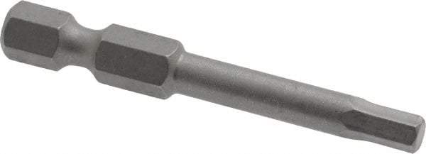 Wera - 5/32" Hex Bit - 1/4" Hex Drive, 2" OAL - Americas Industrial Supply