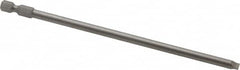 Wera - 7/32" Slotted Screwdriver Bit - 1/4" Hex Drive, 6" OAL - Americas Industrial Supply