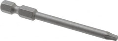 Wera - #1" Square Size Square Recess Bit - 1/4" Hex Drive, 2-3/4" OAL - Americas Industrial Supply