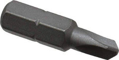 Wera - #1 Tri-Wing Bit - 1/4" Hex Drive, 1" OAL - Americas Industrial Supply