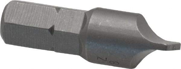 Wera - 5/16" Slotted Screwdriver Bit - 1/4" Hex Drive, 1" OAL - Americas Industrial Supply