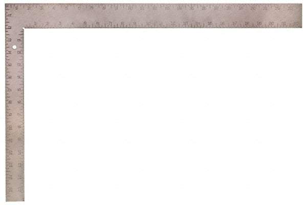 Empire Level - 24" Blade Length x 2" Blade Width, 16" Base Length x 1-1/2" Base Width Steel Square - 2 Inch Wide Blade, 1-1/2 Inch Wide Base - Americas Industrial Supply
