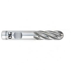7/8" Dia. - 4-1/8" OAL - VC10-Ball End HP End Mill-6 FL - Americas Industrial Supply